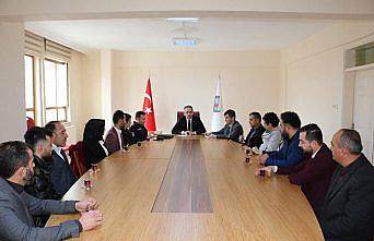 Kaymakam Pişkin, iş yeri temsilcileriyle bir araya geldi