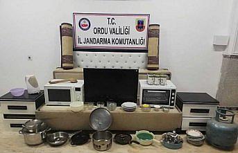 Ordu'da bağ evi hırsızları yakalandı