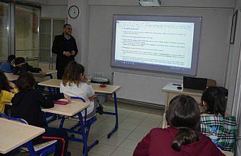 Ordu'da öğrencilere bilgi evlerinde tatil faaliyetleri