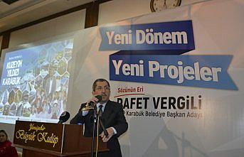 Rafet Vergili, seçim projelerini açıkladı