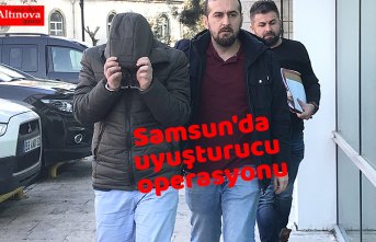 Samsun'da uyuşturucu operasyonu