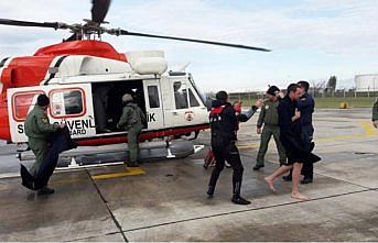 Samsun açıklarında batan gemi