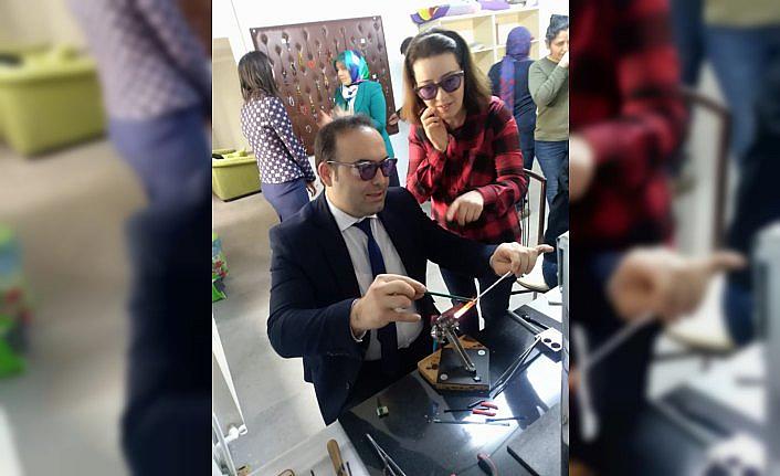 Samsun Milli Eğitim Müdür Yardımcısı Erdin, Ladik HEM'i ziyaret etti