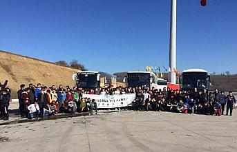 Samsunlu öğrenciler TÜGVA'nın kış kampına katıldı