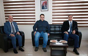 Sinop Valisi Şakalar'dan AA bürosuna ziyaret