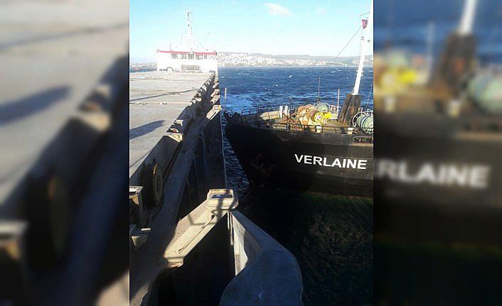 Sinop'ta gemi kazası