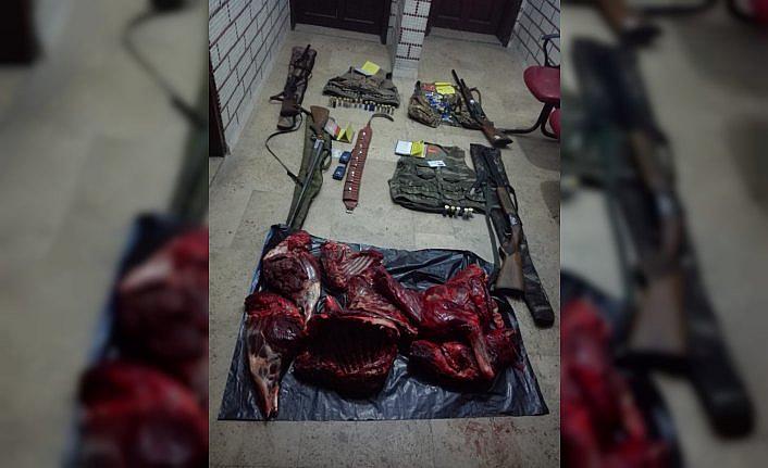 Sinop'ta kaçak avcılara 13 bin lira para cezası