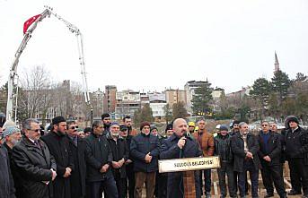 Suluova'da 3 bin 500 kişilik caminin temeli atıldı