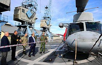 TCG Fatih Gemisi Trabzon'da