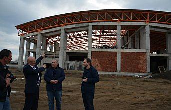 Terme'de yüzme havuzunun eylül ayında tamamlanması planlanıyor