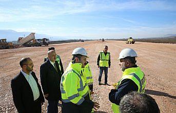 Tokat havalimanın yüzde 35'i tamamlandı