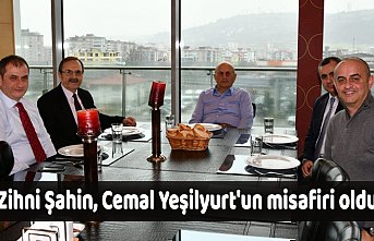 Zihni Şahin, Cemal Yeşilyurt'un misafiri oldu