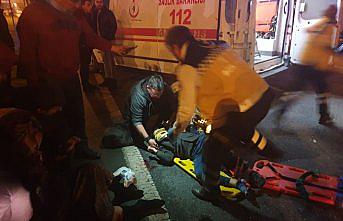 Zonguldak'ta kamyonet ile otomobil çarpıştı: 2 yaralı