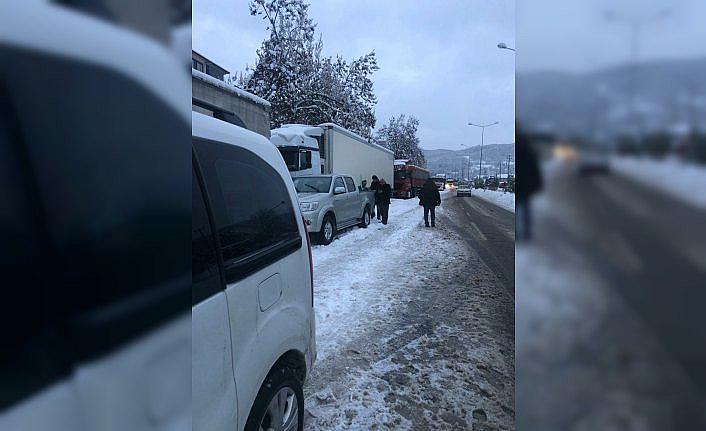 Zonguldak'ta kar yağışı