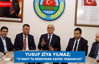 "31 Mart'ta demokrasi zaferi yaşanacak"