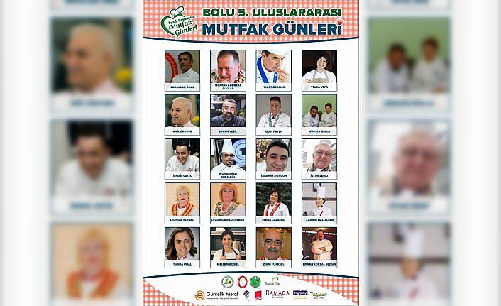 Aşçılar hünerlerini Bolu'da sergileyecek