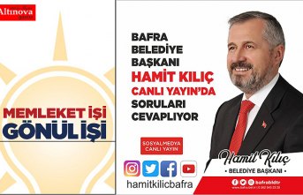 Başkan Hamit Kılıç`tan sosyal medyada canlı yayın