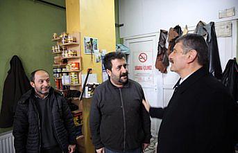 Belediye Başkanı Akın'dan esnaf ziyareti