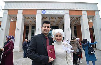 Çorum'da 14 Şubat'ta 14 nikah kıyıldı