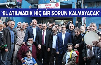 'EL ATILMADIK HİÇ BİR SORUN KALMAYACAK'
