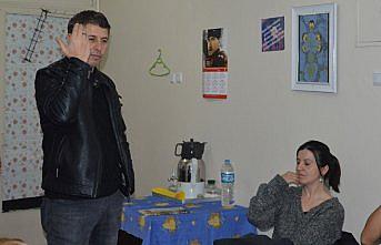 Havza'da işaret dili kursları devam ediyor