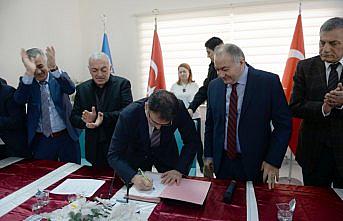 İl Özel İdaresi işçilerinin toplu sözleşme töreni