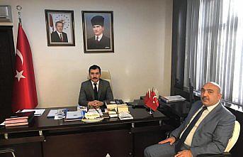 İlçe Milli Eğitim Müdürü'nden Kaymakam Koşal'a ziyaret