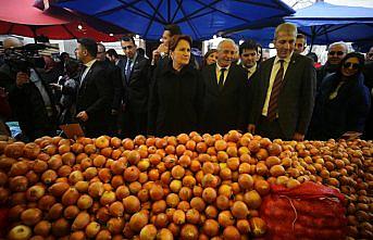 İYİ Parti Genel Başkanı Meral Akşener, Düzce'de