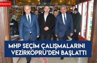 MHP Seçim Çalışmalarını Vezirköprü’den başlattı
