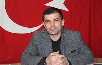 Motosikletin tamir sırasında alev alması güvenlik kamerasında