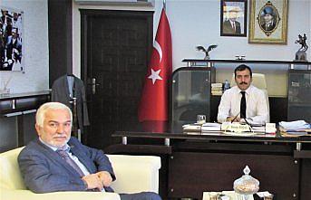 Müftü Arslan'dan Kaymakam Koşal'a ziyaret