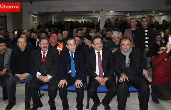 MUSTAFA DEMİR AVCILARLA BİR ARAYA GELDİ