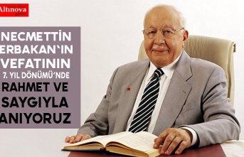 NECMETTİN ERBAKAN'IN 7.ÖLÜM YIL DÖNÜMÜ