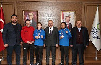 Ordu'da başarılı sporcular ödüllendirildi