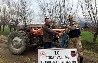 Tokat'ta çalınan traktör Erbaa'da bulundu