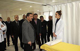 Vali Kaymak Havza Fizik Tedavi Merkezini gezdi