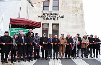 Yahya Çavuş Camisi ibadete açıldı