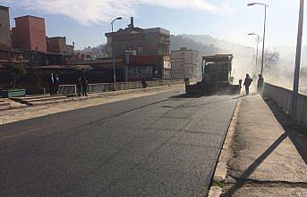 Zonguldak'ta asfaltlama çalışmaları