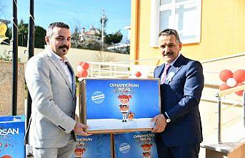 90 koli oyuncak ana okullarına dağıtıldı