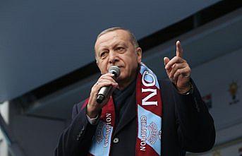 AK Parti'nin Trabzon mitingi