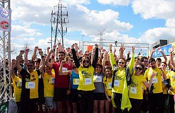 Akbatı Koşusu'nda bin 500 kişi iyilik için koştu