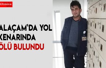 Alaçam`da yol kenarında ceset bulundu