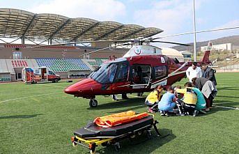 Ambulans uçak ARDS hastası için havalandı