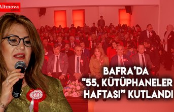Bafra’da "55. Kütüphaneler Haftası” kutlandı