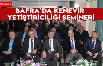 Bafra`da Kenevir Yetiştiriciliği semineri