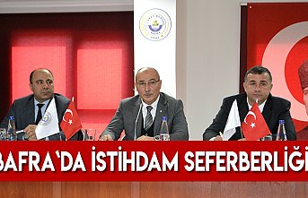 Bafra`da istihdam seferberliği