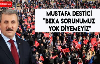 "Beka sorunumuz yok diyemeyiz"