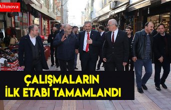 ÇALIŞMALARIN İLK ETABI TAMAMLANDI