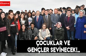ÇOCUKLAR VE GENÇLER SEVİNECEK!..