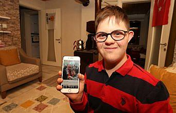 Down sendromlu Muhammet 